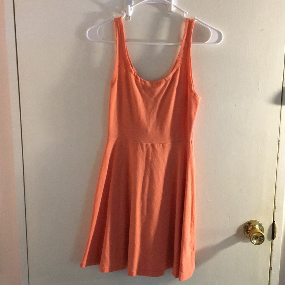 Woman’s sleeveless dress